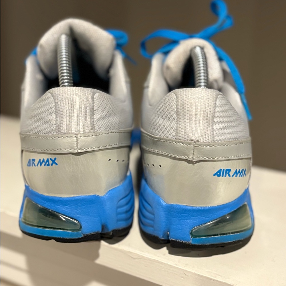 Nike Max Run Lite 3 Running Shoes 488167-006 Womens Size 10 Aqua Yellow Grey - Picture 10 of 10